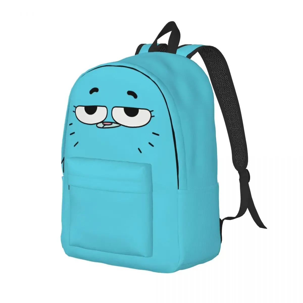 gumball pixel art modèle sac à dos pour hommes femmes étudiant randonnée sac à dos comédie incroyable monde de gumball ordinateur portable sacs en toile