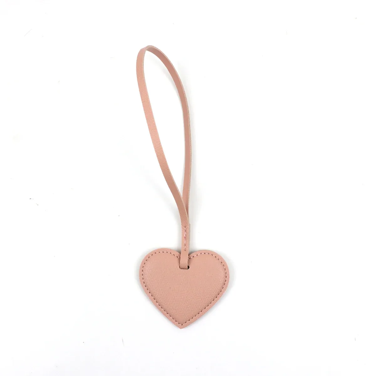sac à bandoulière unique en cuir pu en forme de cœur créatif avec nom personnalisé, sac à dos à double épaule avec pendentif