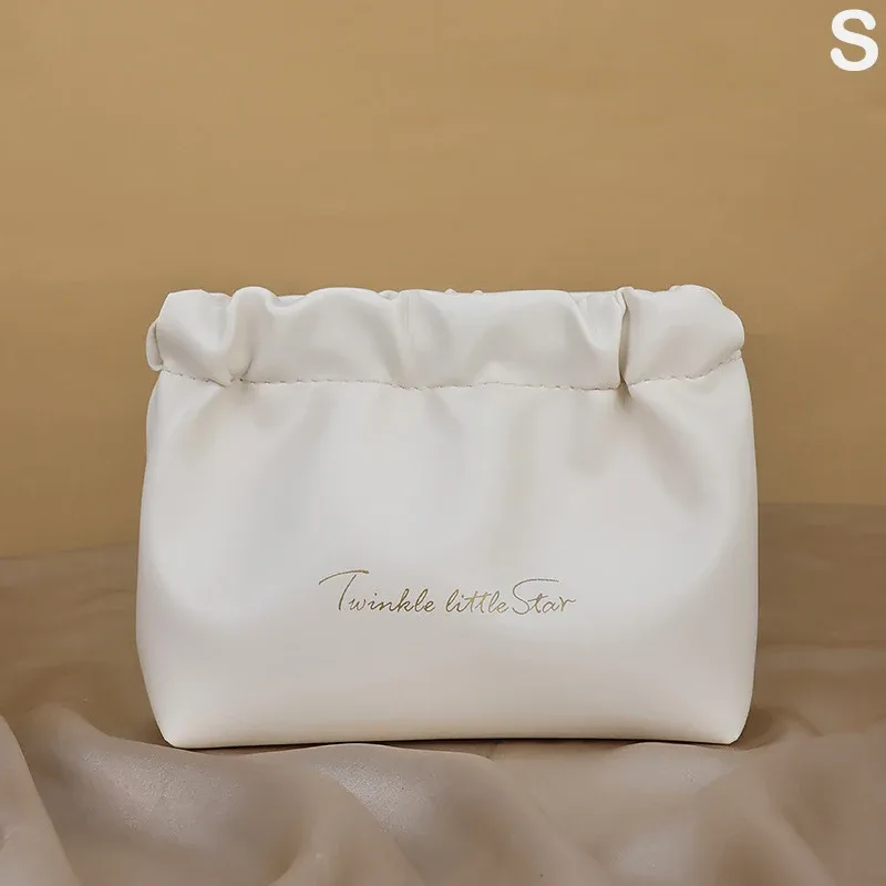 pochette de rangement portable en pu pour maquillage, mini rouge à lèvres, clés, bijoux, organiseur numérique, petite trousse de toilette pour femmes