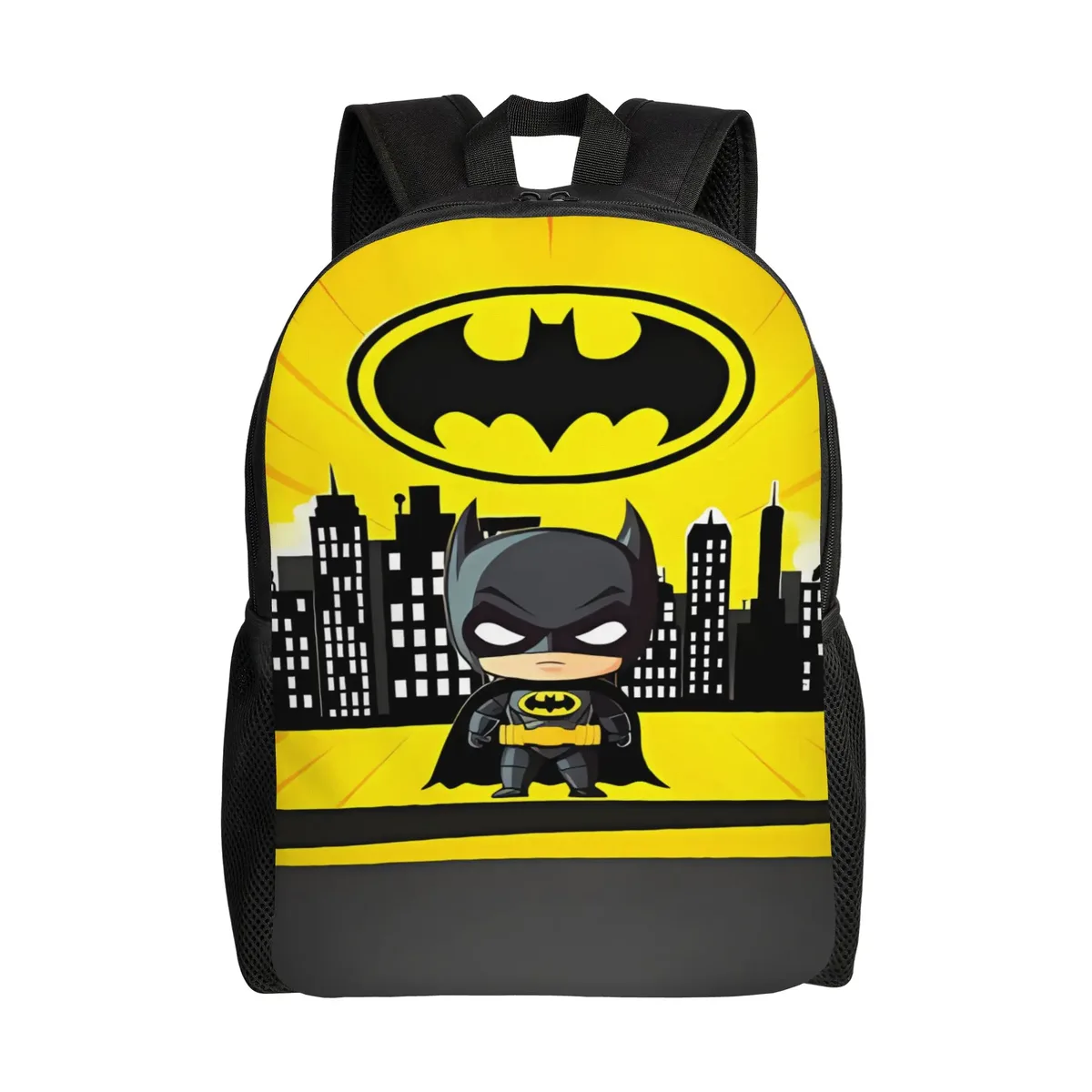 sac à dos de randonnée imprimé en 3d b-batmans, sacs à dos souples personnalisés pour hommes, joli sac à dos pour lycée