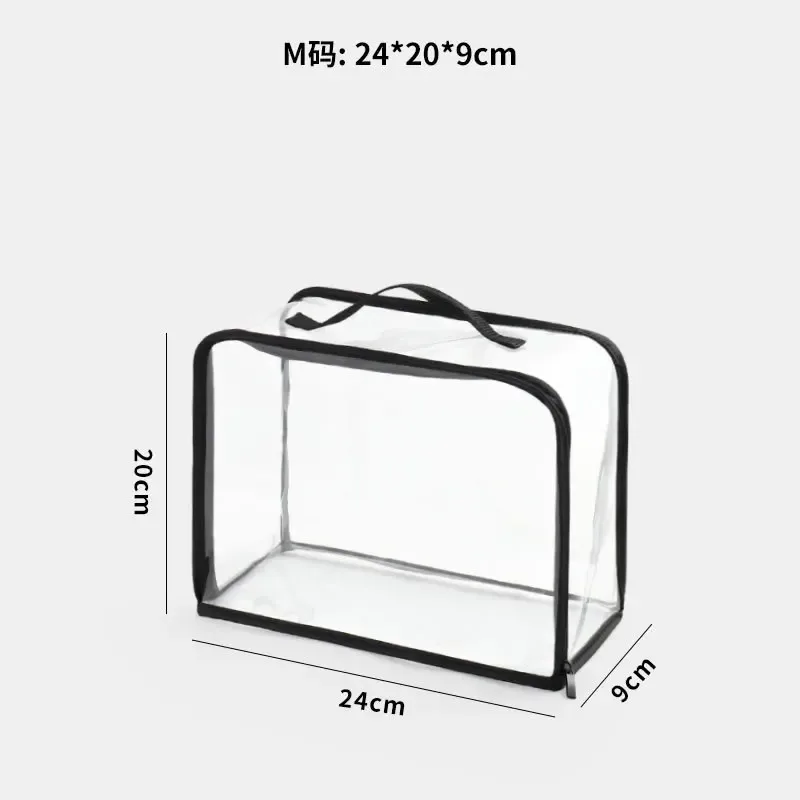 housse de protection anti-poussière pour sacs à main, sac de rangement cubique transparent, tissu non tissé moderne et minimaliste pour le rangement de la chambre