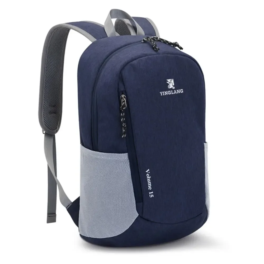 sac de camping en nylon 15l, ultraléger, imperméable, sac à dos de sport, sac de randonnée décontracté, sac d'alpinisme pour étudiants