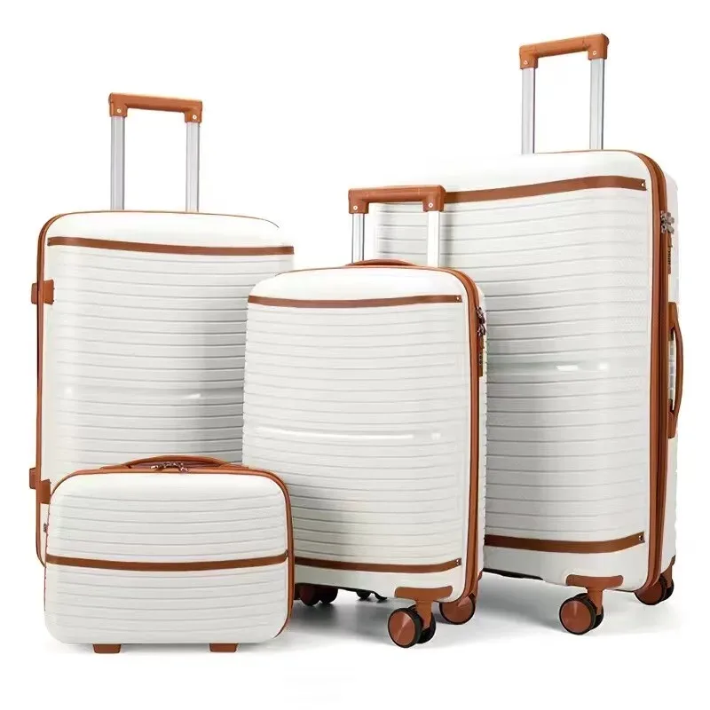ensemble de bagages 4 pièces, valise à roulettes de grande capacité, nouveau bagage de voyage