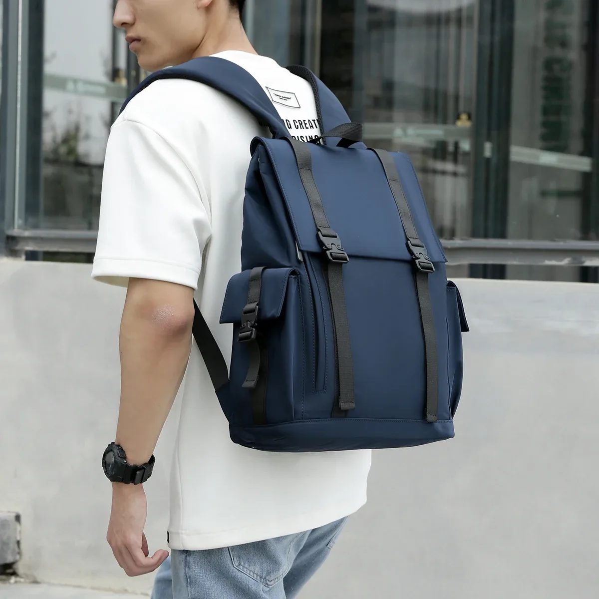 sac à dos décontracté sac à bandoulière élégant sac à dos pour ordinateur portable sac à dos durable pour un usage quotidien travail voyage