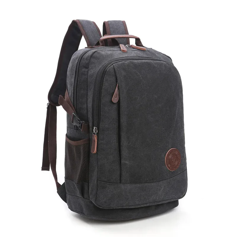 tilorraine nouveau sac à dos en toile lavable résistant à l'usure pour hommes unisexe loisirs grande capacité sac à bandoulière multifonction pour ordinateur