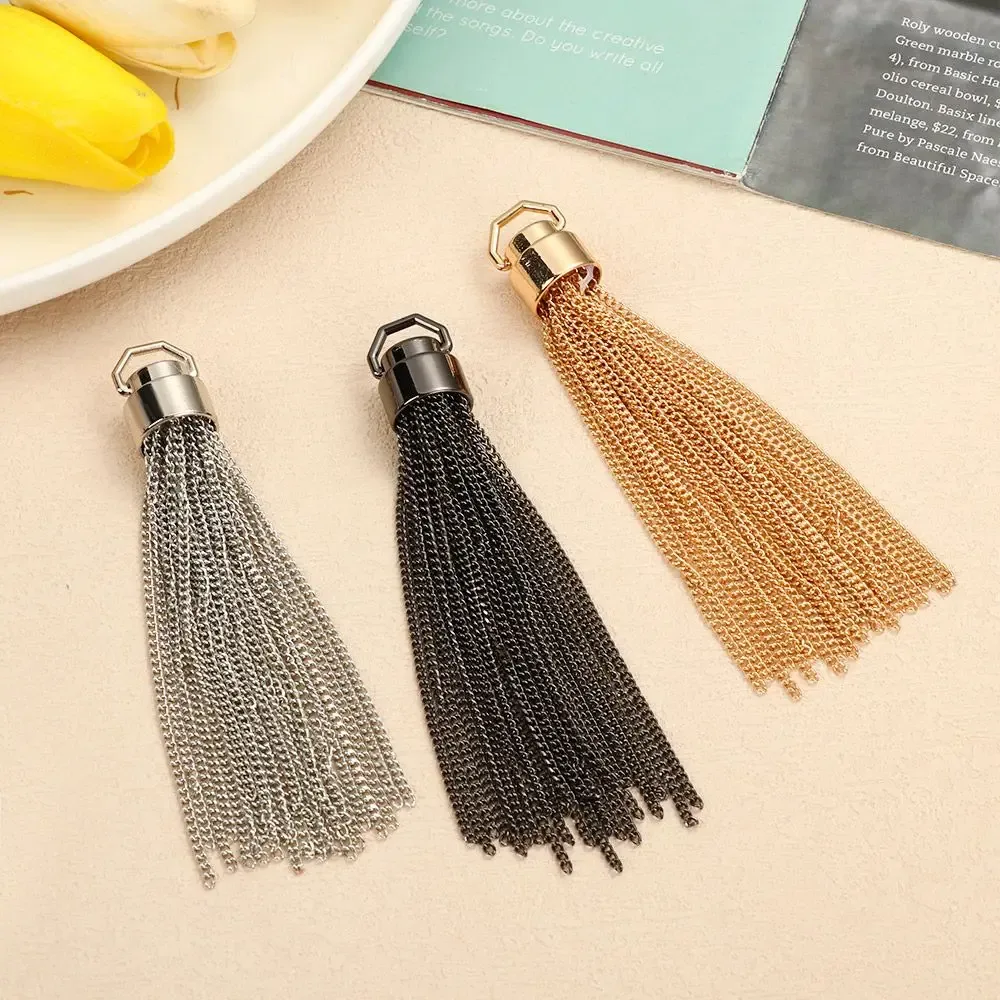 pendentif pompon à la mode, porte-clés de sac à bandoulière, boucle en métal, décoration de sac à main, accessoires de quincaillerie