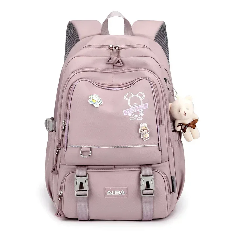 children school bags for girls large schoolbag kawaii primary school backpack kids book bag waterproof laptop travel rucksack