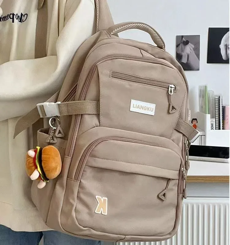 sac à dos kawaii grande capacité pour femme, sac pour ordinateur portable, sac à dos pour lycéenne, sac à dos tendance instagram, sac d'école