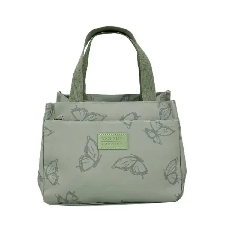 sac à main polyvalent imprimé papillon, sac fourre-tout pour le bureau, les voyages, les pique-niques et les déjeuners