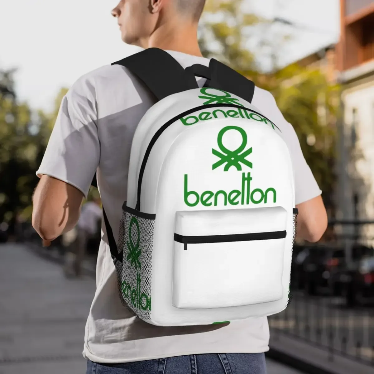 sac à dos pour étudiants united colors of benetton, sac d'école, randonnée, voyage, sac à dos pour garçons et filles, sac à bandoulière à la mode