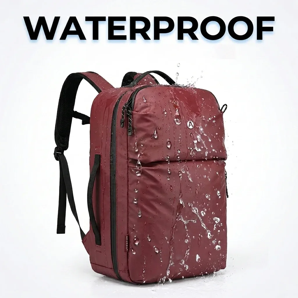 Sac à dos imperméable Mendy grande capacité, sac de voyage, sac d'école, sac de randonnée, sac de camping, haute qualité, durable, léger
