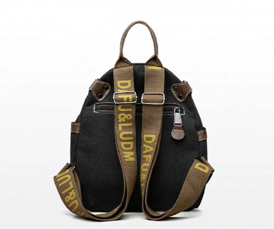sacs à dos de voyage en denim brodé de haute qualité pour femmes coréennes, sacs à bandoulière de grande capacité, fourre-tout, cartable, nouvelle collection