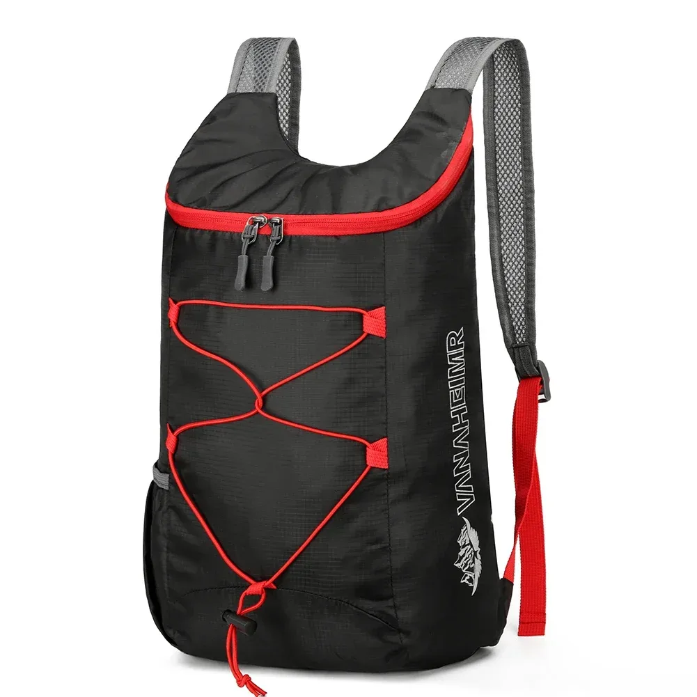 sac à dos portable pliable 10l, résistant aux éclaboussures, sac d'alpinisme pliable, sac de jour de voyage ultraléger, sac de sport pour hommes et femmes