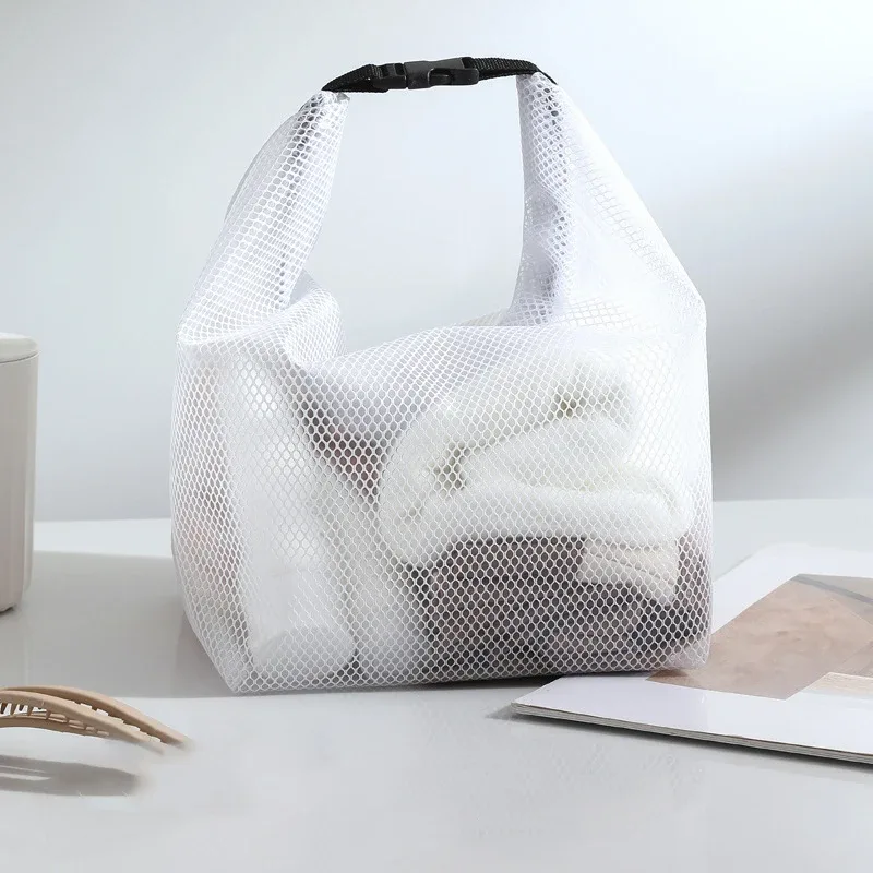 trousse de maquillage portable étanche, grande capacité, organisateur de voyage pour femmes, idéale pour les articles de toilette en extérieur et les vacances