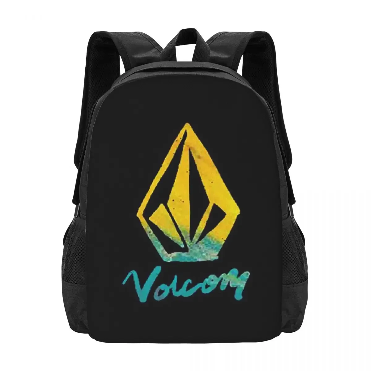 sac à dos d'école avec logo volcoms, sac à dos de randonnée, sac à dos de voyage pour garçons et filles, sac à dos à la mode, sacs à bandoulière