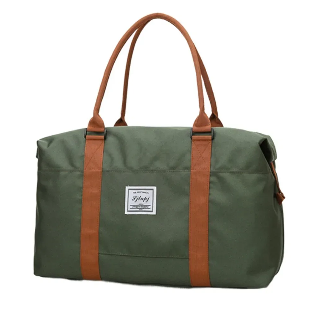 sac de voyage de grande capacité pour femmes, sac à main sec et humide séparé, sac de sport étanche et réglable