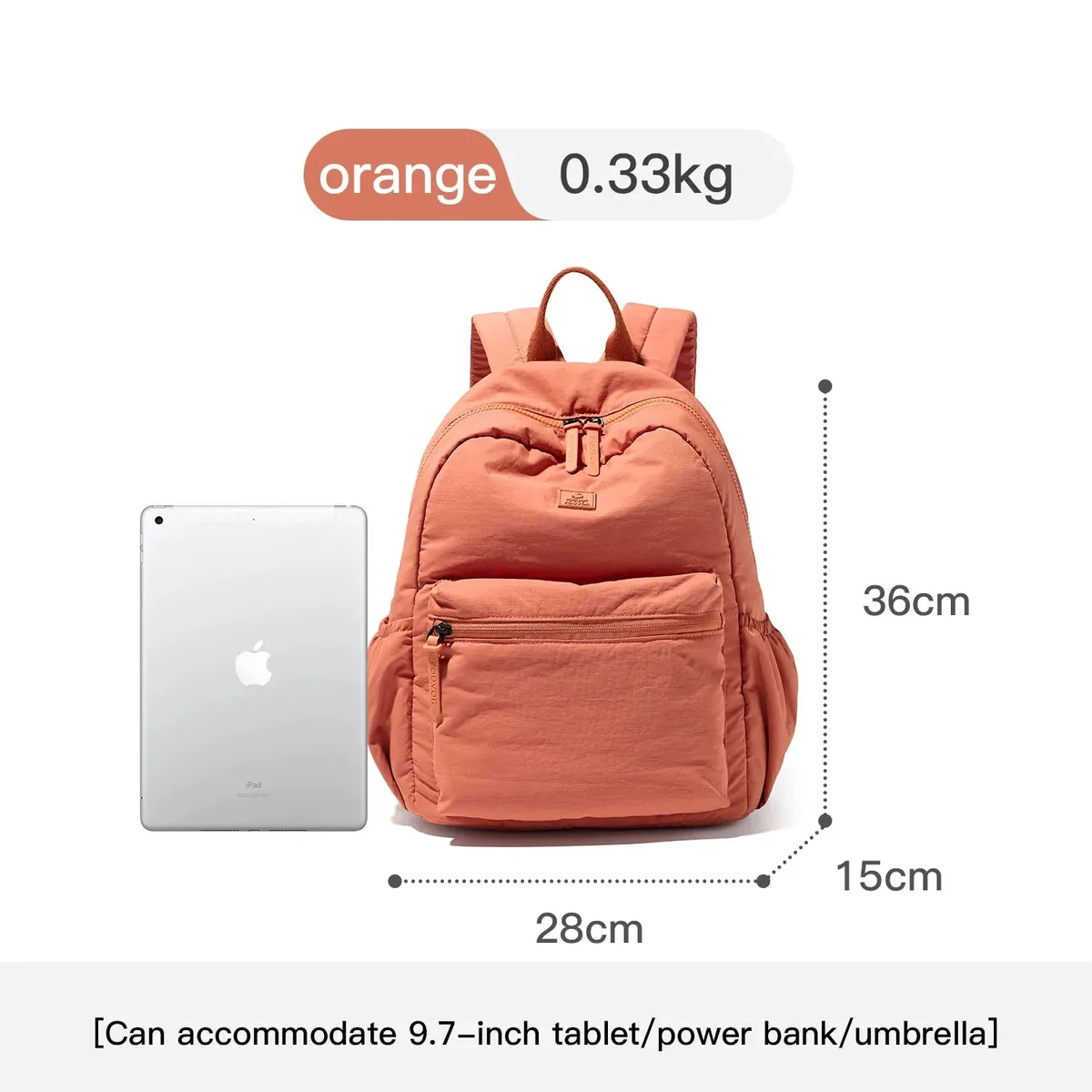 sac à dos de cabine d'avion fouvor pour femme, grande capacité, multi-poches, sac à dos tendance pour ordinateur portable, sacs à dos décontractés pour étudiants 3071-16