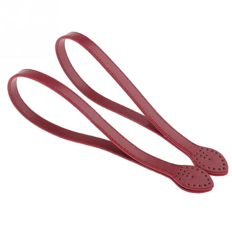 2 pièces poignées en cuir sacs à bandoulière durables ceinture détachable femmes feuille poignée sangles bricolage à la main remplacement sac à main sangle 60 cm