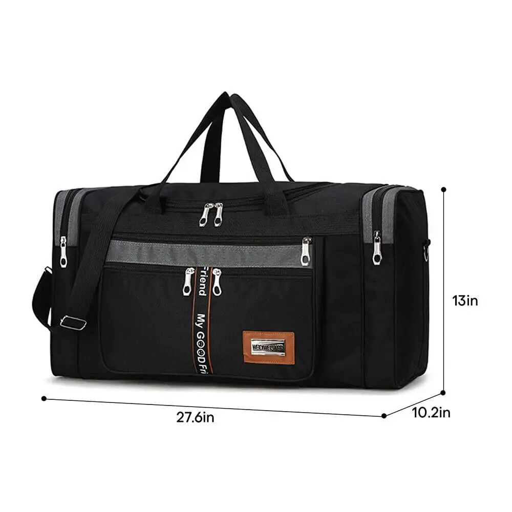 sac de sport étanche pour homme et femme, grand sac de sport, sac de voyage, bagage de sport, sac de week-end, 60l, 28 po