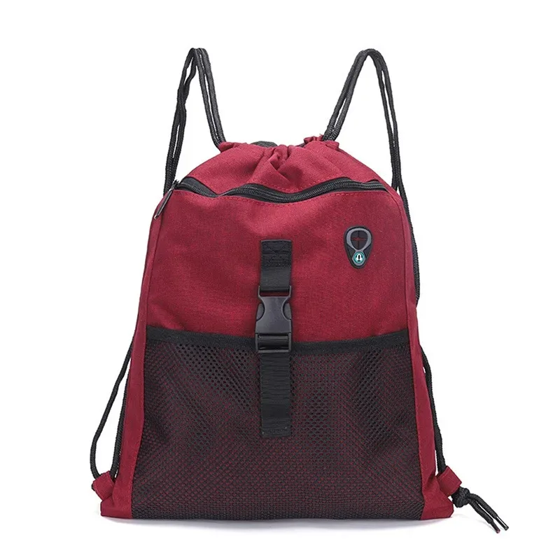 sac de sport pliable étanche pour homme et femme, sac à dos de fitness, poche de magasin wstring de proximité, randonnée, camping, plage, natation