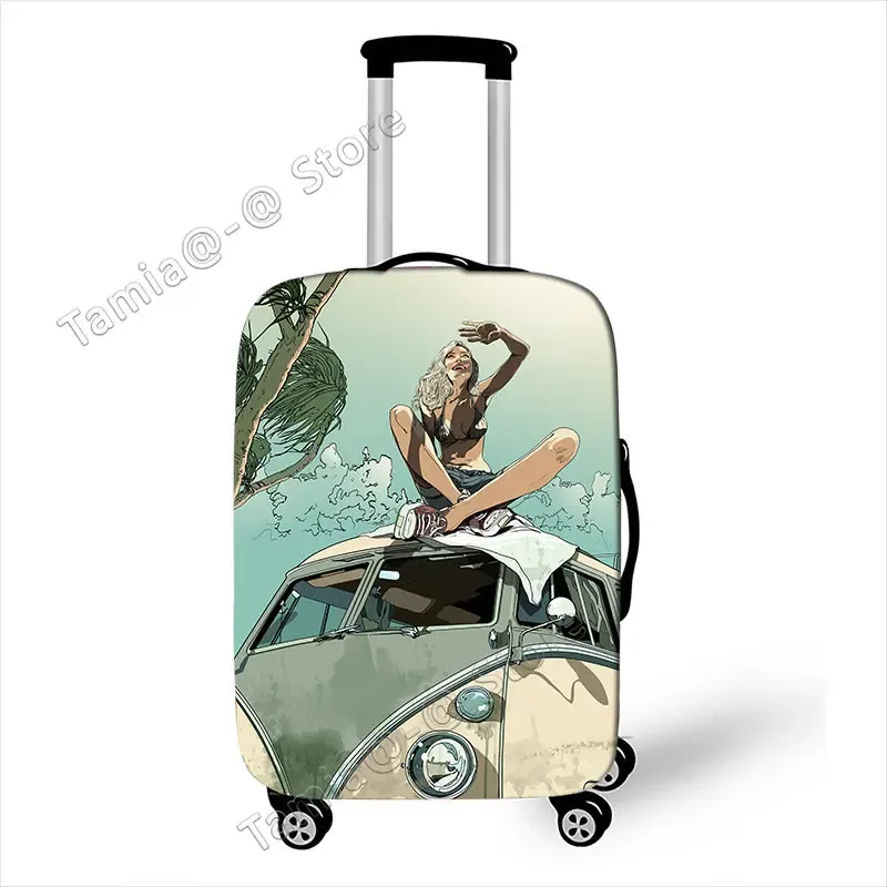 juste de protection élastique pour valise de voyage de voiture, housse anti-poussière, étui à bagages, accessoires de voyage, 18 en effet-32