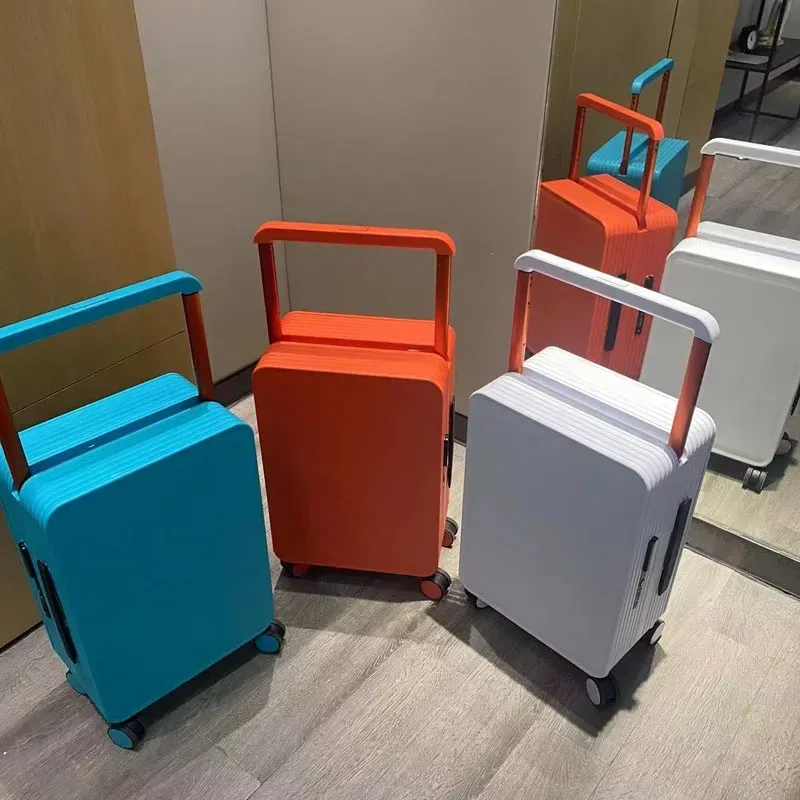 bunnyfly bagages tendance large chariot spinner extérieur grande capacité valise de voyage bagages roue universelle valise à main