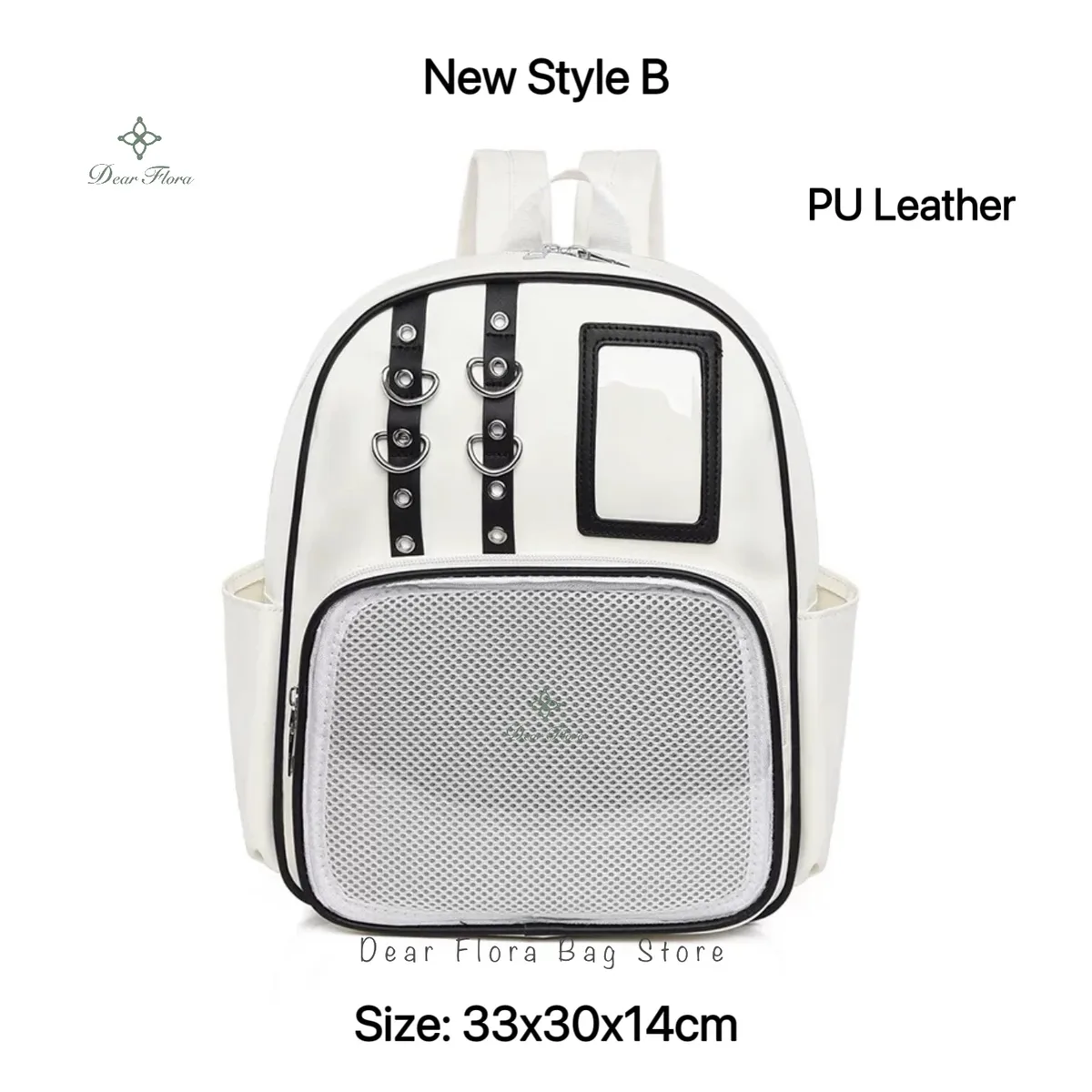 y2k mignon mini sac à dos femmes kawaii ita sac doux fille sac à dos transparent bricolage personnalité affichage sac à dos lolita sac à bandoulière
