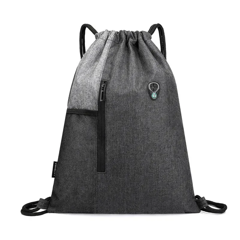 sac à dos léger unisexe avec cordon de serrage de proximité, sac à dos de sport, sacs d'école, sacs de plage de voyage, mode décontractée, hommes et femmes