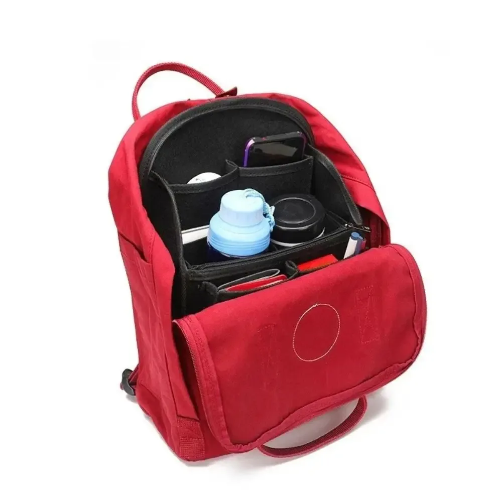 nouvelle pochette de rangement portable pour sac à dos, petite trousse de toilette pour femme, organisateur de maquillage de voyage, sac à bandoulière avec séparateurs