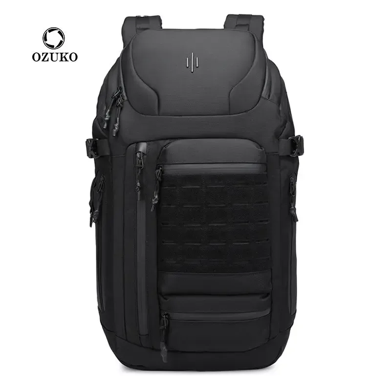 ozuko sac à dos pour ordinateur portable de voyage en plein air sac à dos d'université de grande capacité sac de trajet d'affaires adapté aux ordinateurs portables de 17 pouces pour hommes