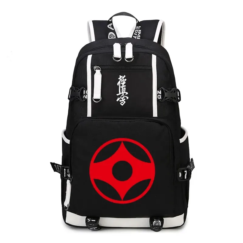 kyokushin-sac à dos de karaté, cartable wukong, oxford fashion, sacoche décontractée à fermeture éclair pour ordinateur portable, étudiant, anime, nouvelle collection