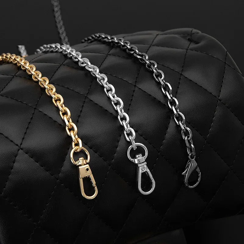sangle de chaîne de sac en acier inoxydable détachable haut de gamme polyvalente pour les sacs à bandoulière