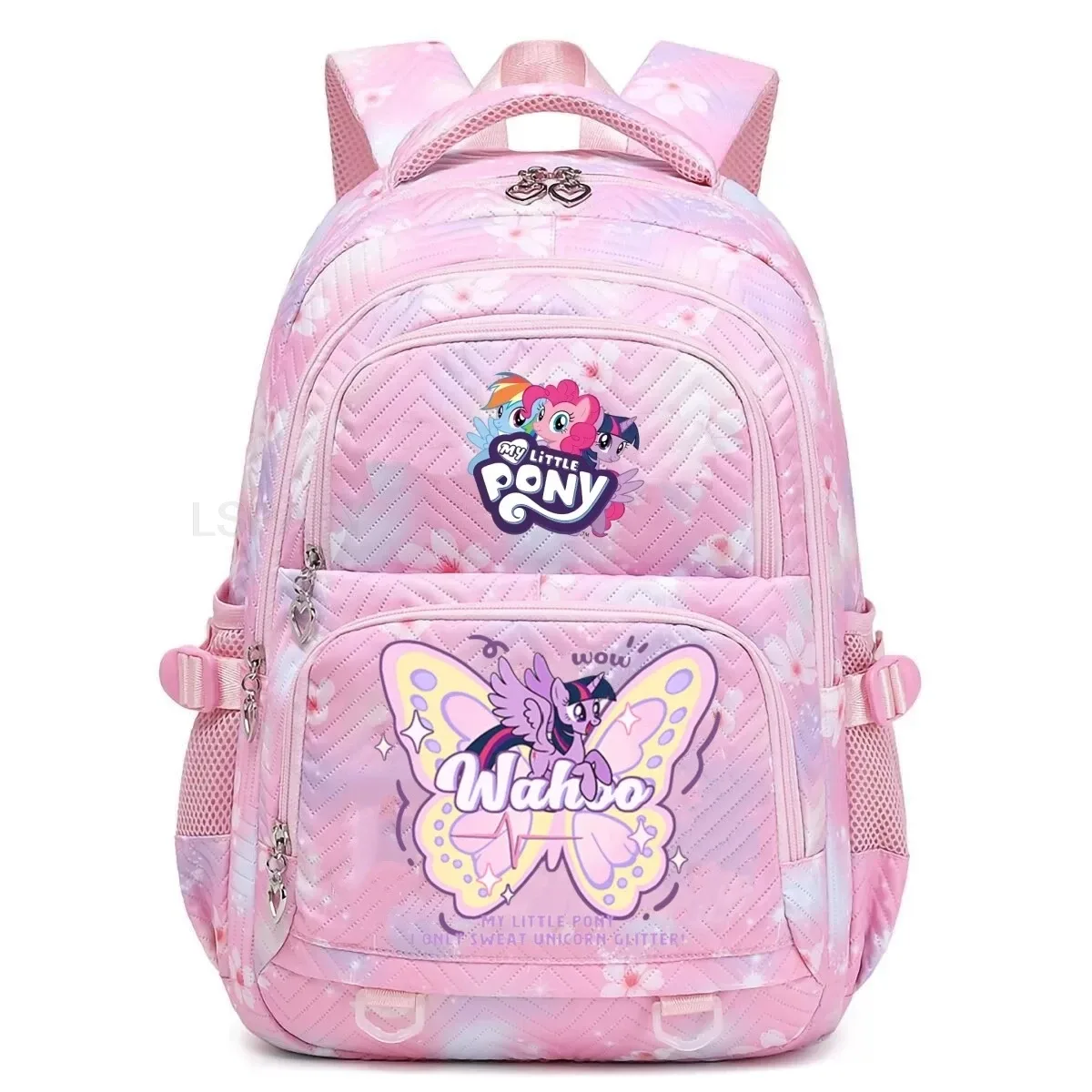 sacs d'école my little pony pour filles et garçons, sacs à dos pour étudiants et adolescents, sac à dos pour ordinateur portable, cadeau d'anniversaire, sacs à dos décontractés à carreaux pour femmes, pour les voyages