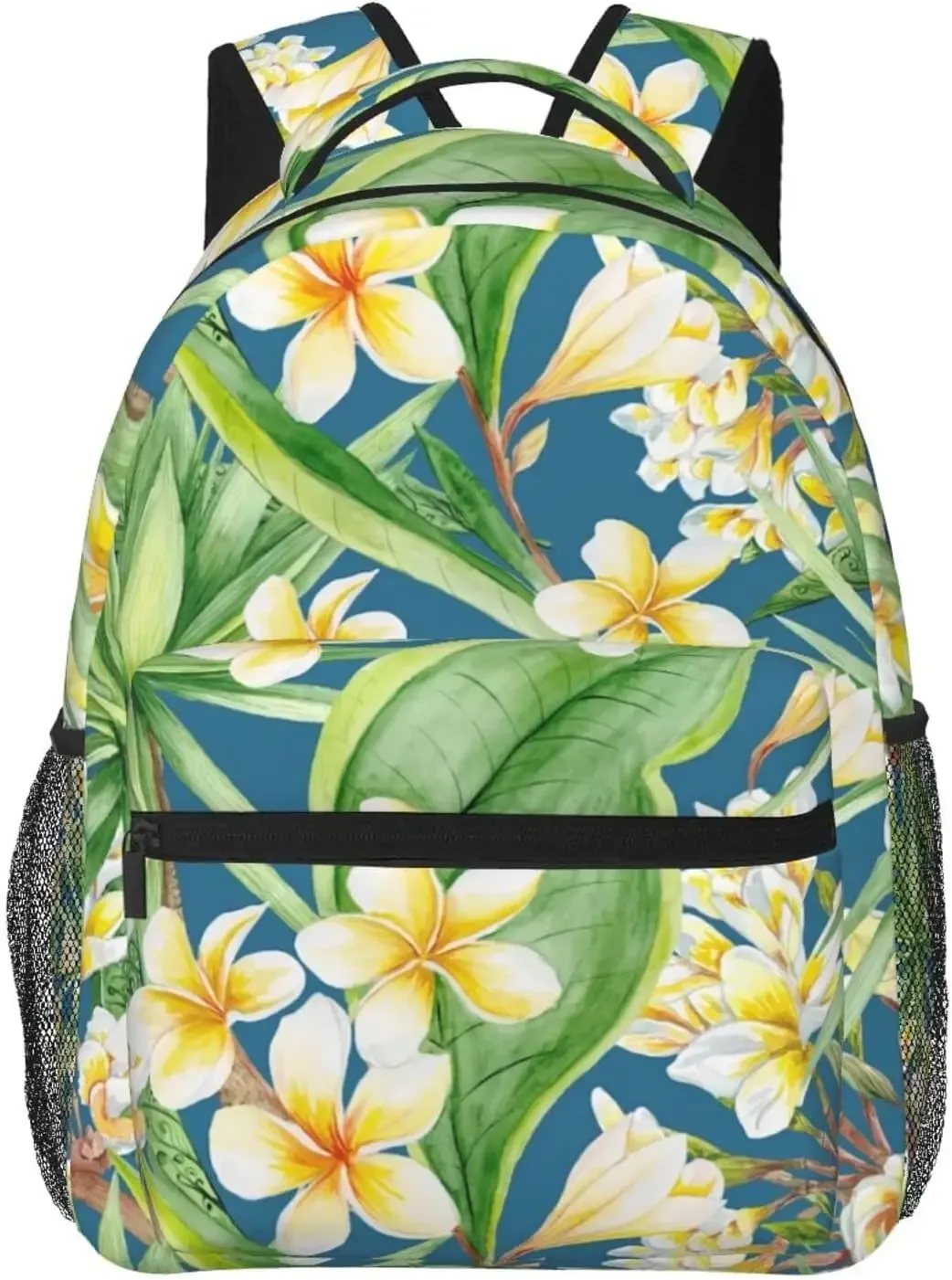 sac à dos à motifs de palmier hawaïen pour homme et femme, joli cartable pour ordinateur portable, voyage, randonnée, camping