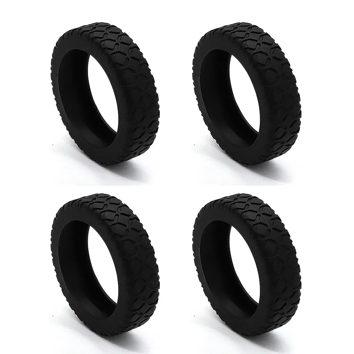 protecteur de roues de bagages, petites pièces, housse de protection en silicone résistante à l'usure pour la plupart des roues spinners