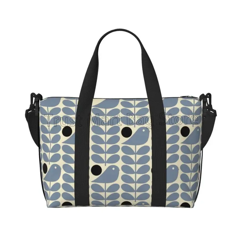 sacs de sport de voyage imperméables à tiges multiples, sac de week-end de nuit, sacs fourre-tout à main initiés pour le sport, le yoga, orla kiely folio