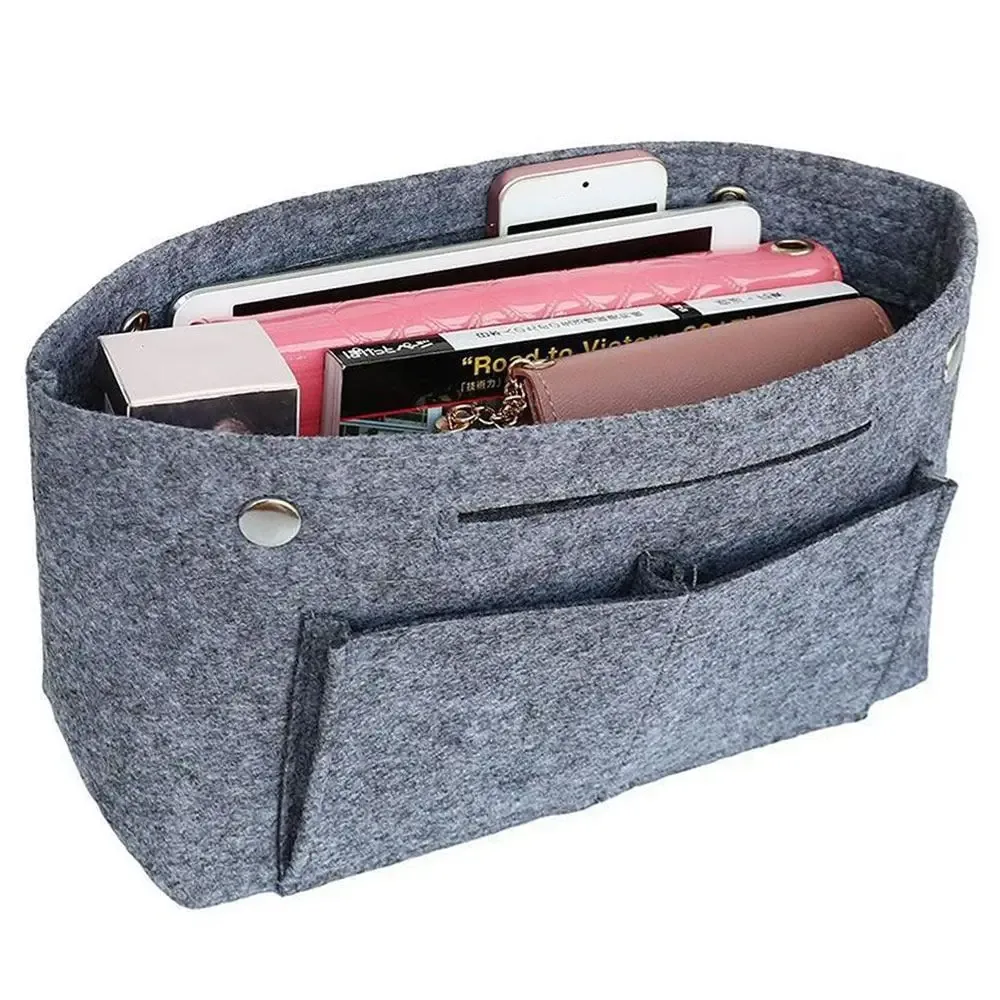 organisateur de sac portable en feutre, insert de sac à main, doublure de sac à main
