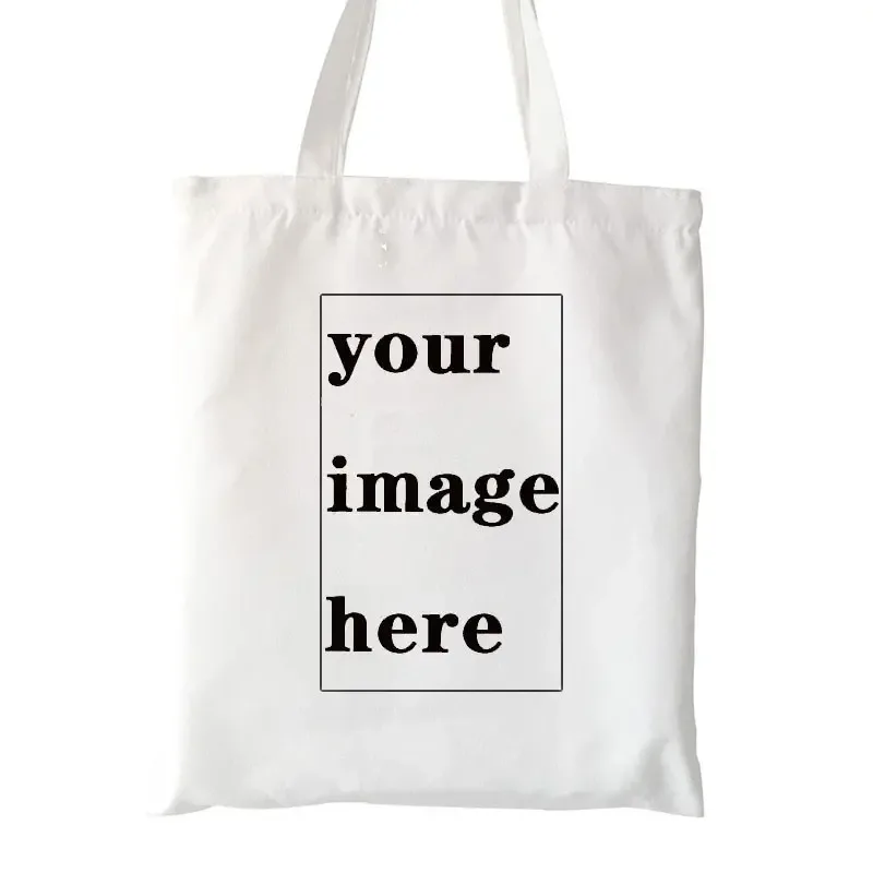 sac fourre-tout personnalisé avec image, shopping de vos images, design personnalisé pour femmes, sacs en toile de voyage à la mode, cadeau pour amis