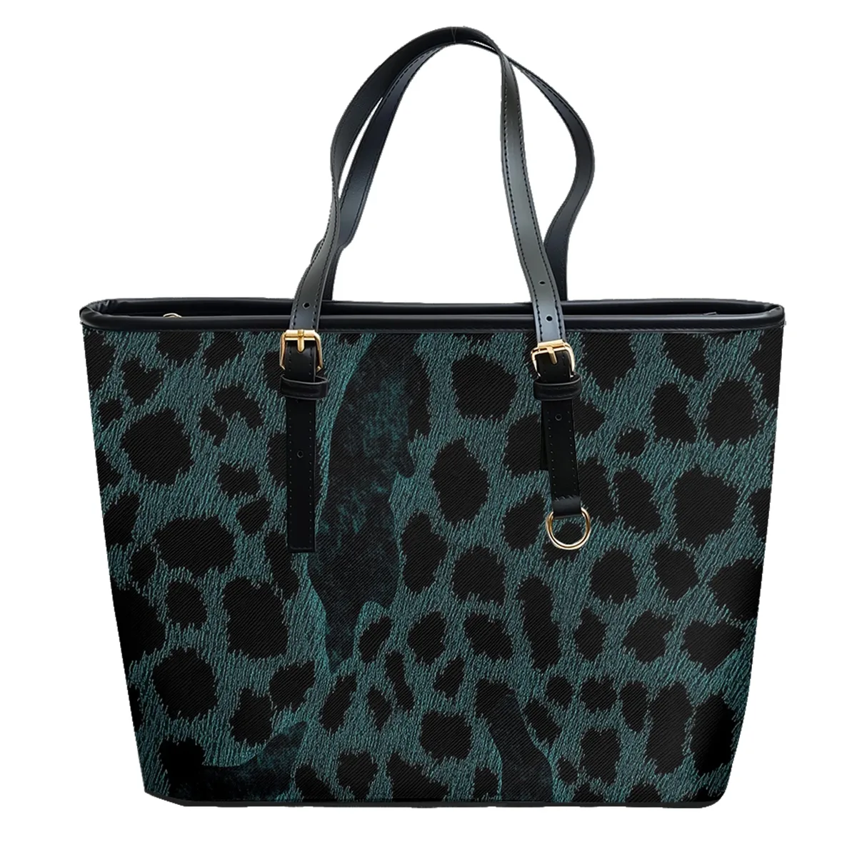 urban neon leopardia multicolore imprimé oxford pvc cuir sac à bandoulière fermeture éclair léger voyage fourre-tout travail quotidien week-end sac à main