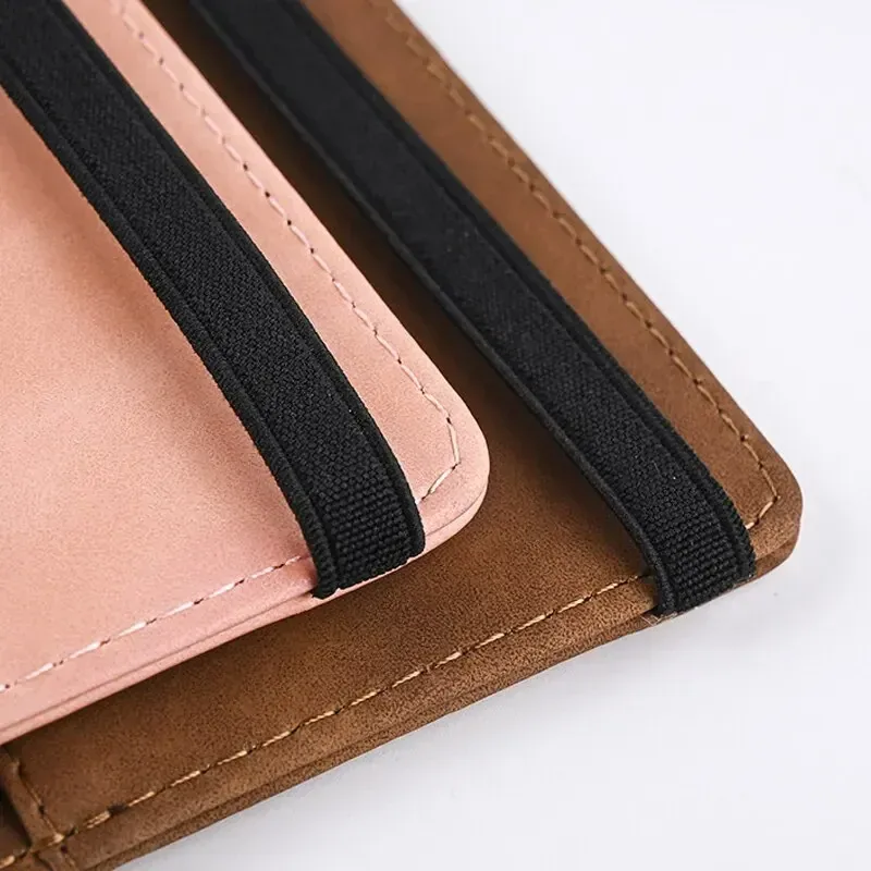 portefeuille en cuir pu pour homme, porte-cartes de visite, porte-passeport de voyage, sac à main pour homme, accessoires de voyage