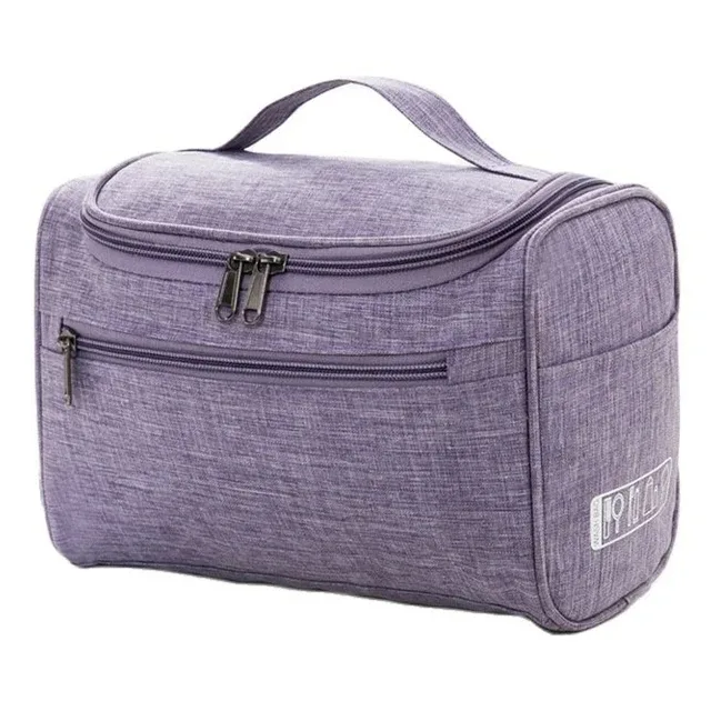 sac à cosmétiques portable suspendu, organisateur de rangement pour articles de toilette de voyage, trousse de toilette pour hommes et femmes, accessoire de maquillage