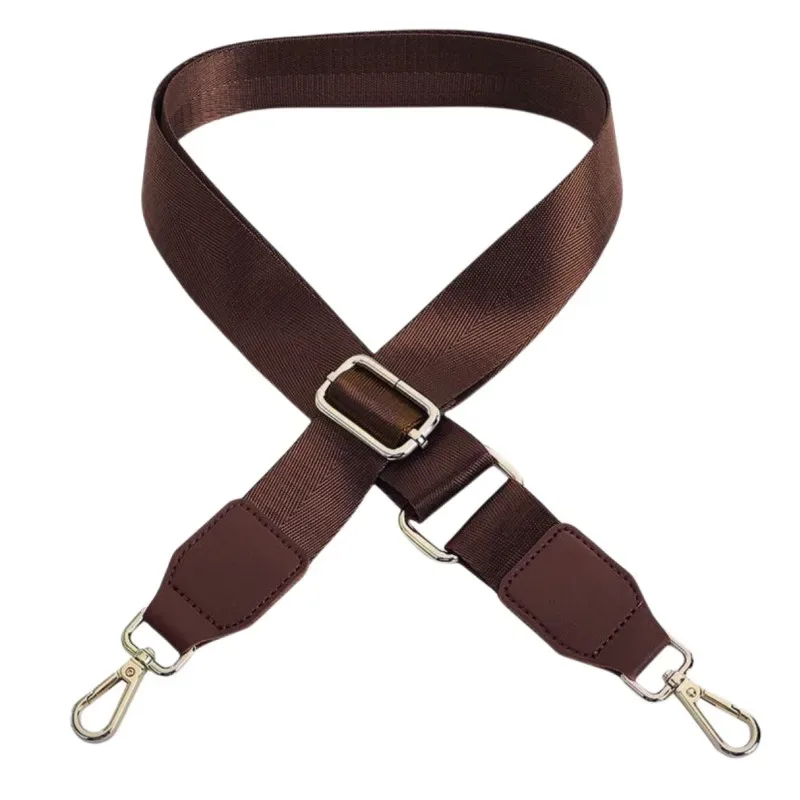 bandoulière o sac ceinture réglable sac à bandoulière poignée tissé polyester sac bandoulière couleur unie simple sac à bandoulière poignée