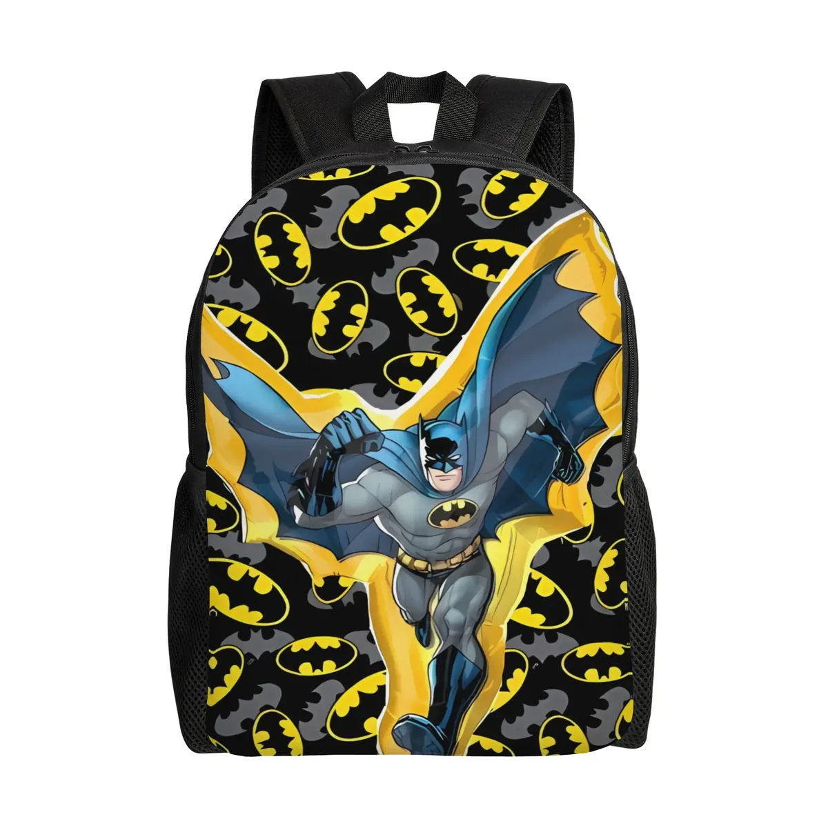 sac à dos de randonnée imprimé en 3d b-batmans, sacs à dos souples personnalisés pour hommes, joli sac à dos pour lycée