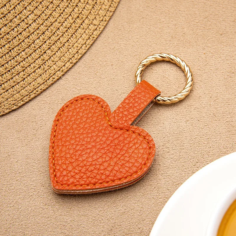 sac de voyage pince à chapeau kawaii en forme de coeur en cuir pu cintre de chapeau voyage en plein air plage chapeau pinces accessoires de voyage étiquettes de bagages