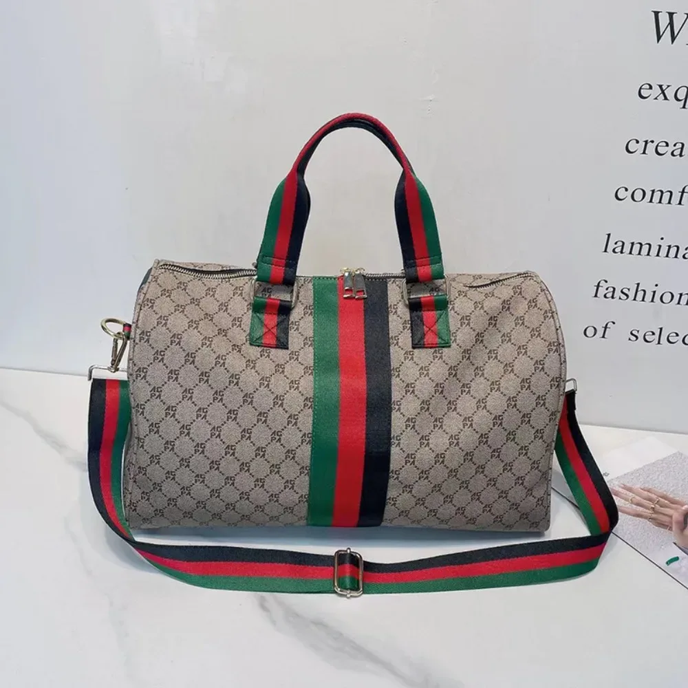 sac de voyage unisexe tendance grande capacité, sac à bandoulière polyvalent de marque de luxe, sac à main de créateur