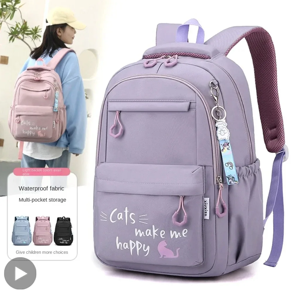 Sac à dos scolaire pour adolescentes, sac à dos pour enfants, sac à dos mignon Kawaii pour filles, sac à dos féminin, sacoche