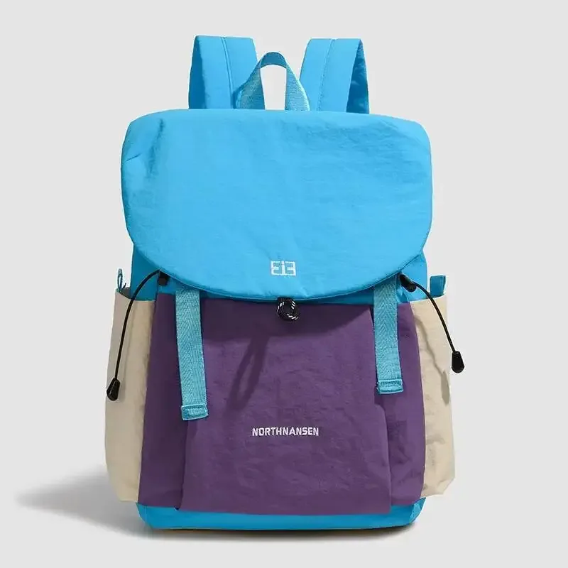 sac à dos de voyage à la mode, grande capacité, décontracté, léger, double sac à bandoulière pour hommes et femmes, banlieue