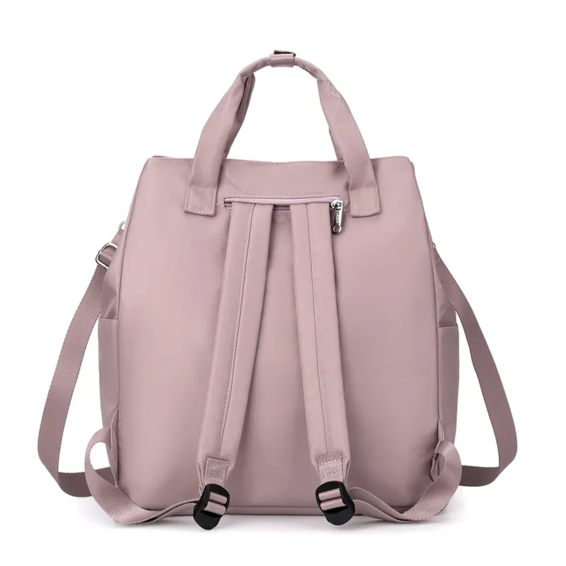 sac à dos de voyage multi-poches pour femmes, sac à dos d'école de grande capacité pour filles, sac à dos de jour en tissu de haute qualité