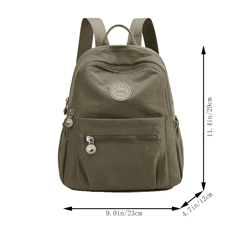 sac à bandoulière double, tissu oxford à la mode, sac pour hommes et femmes, tissu en nylon, sac à dos de shopping décontracté