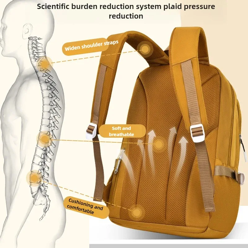sac à dos de collège primaire, sacs d'école pour adolescents, sac à livres pour lycéens, sac à dos de voyage de sport de grande capacité pour hommes